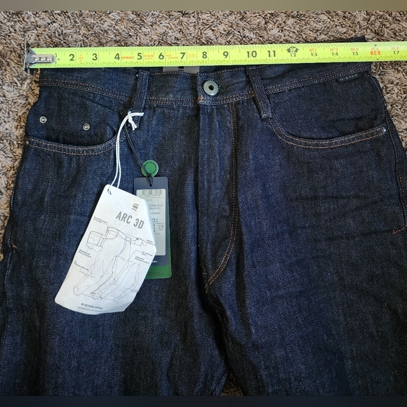 NWT G-Star Raw Arc 3D Denim Dark Wash Jeans 30/32 - Picture 7 of 10